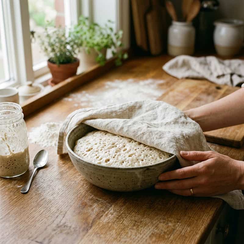 Grüsch-Sauerteigbrot: Wenn Moritz Frey Zeit zur Zutat macht