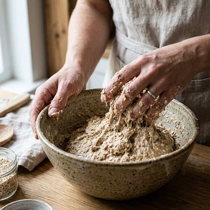 Grüsch-Sauerteigbrot: Wenn Moritz Frey Zeit zur Zutat macht
