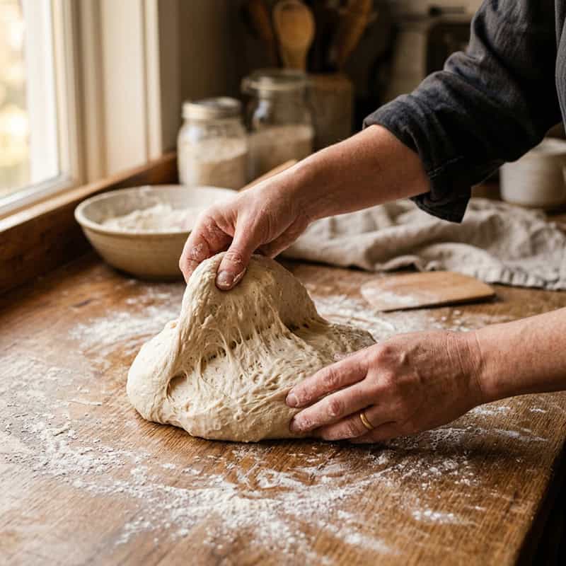 Grüsch-Sauerteigbrot: Wenn Moritz Frey Zeit zur Zutat macht