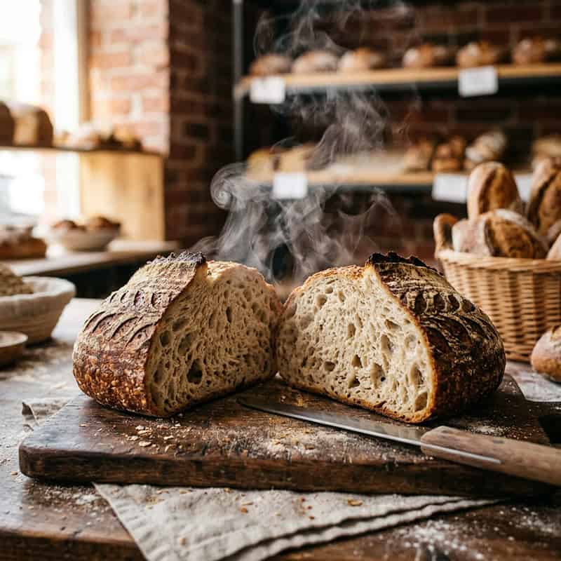 Grüsch-Sauerteigbrot: Wenn Moritz Frey Zeit zur Zutat macht